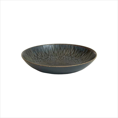 MESA darkgrey_ Teller tief 22 cm_side